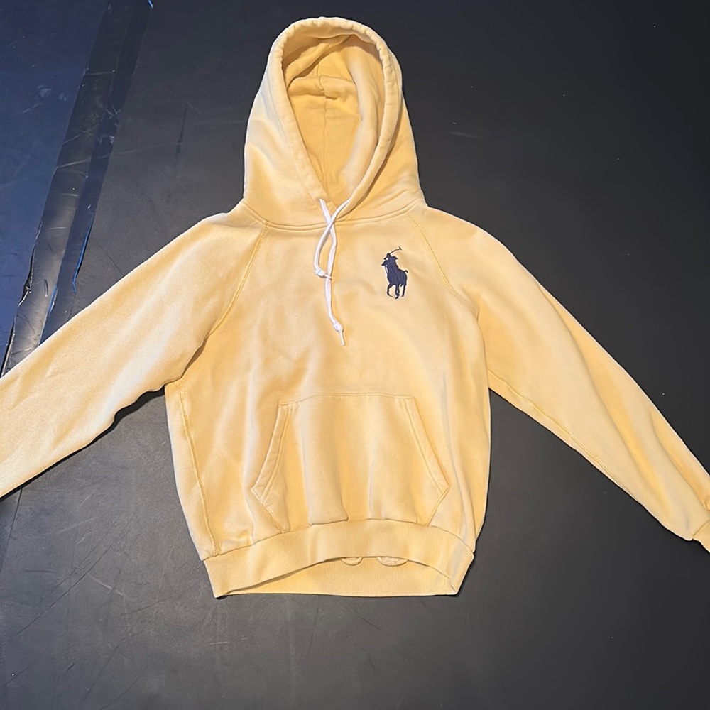 Yellow Polo Ralph Lauren Hoodie
